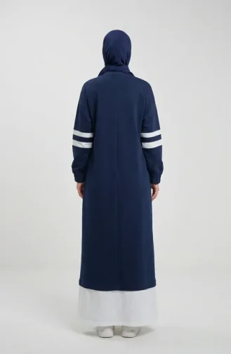 Garnili Sporty Hijab Dress 71079-03 Indigo 71079-03