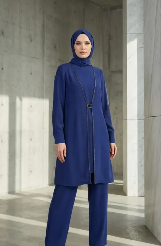 Tweedelige Hijabset Met Steendetails 6301-03 Parliament 6301-03