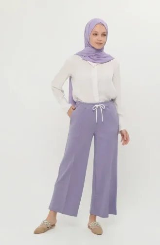 Pantalon à Taille élastique 71126-03 Lilas 71126-03