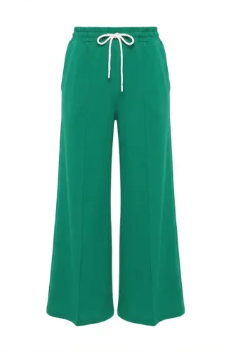 Pantalon à Taille élastique 71126-06 Vert 71126-06