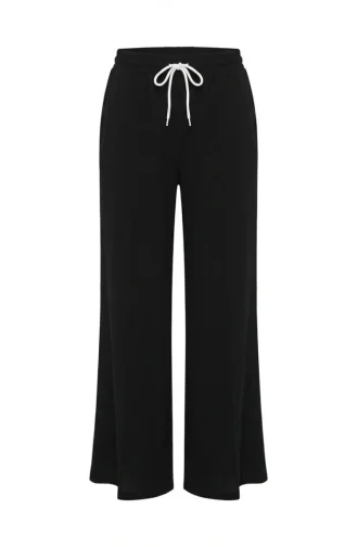 Pantalon à Taille élastique 71126-08 Noir 71126-08