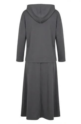 Ensemble Deux Pièces à Capuche En Tissu Oysho 2237-04 Gris 2237-04
