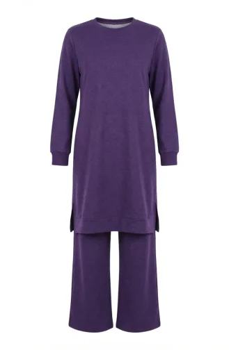 Trainingspak Met Splitdetails 3083-26 Lila 3083-26