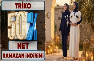 Trikolarda Net %50 İNDİRİM