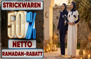 50% Rabatt auf Strickmode