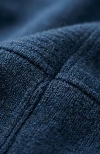 Robe D`hiver En Maille Texturée 2511-05 Indigo 2511-05