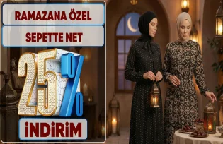 Sepette Net %25 İndirim