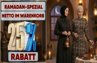 Zusätzliche 25% Rabatt im Warenkorb