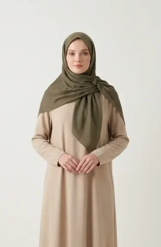 وشاح كاندي الناعم 19097-26 كاكي داكن 19097-26