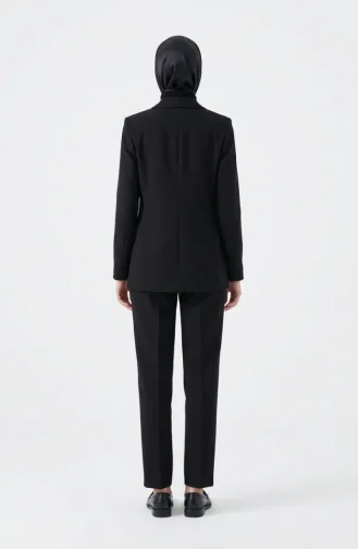 Pantalon Droit Noir 1155-01 1155-01