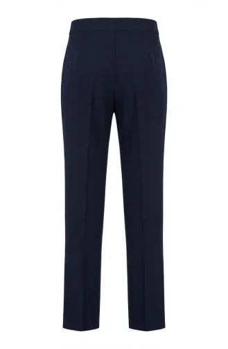 Hose Mit Geradem Bein 1155-02 Marineblau 1155-02