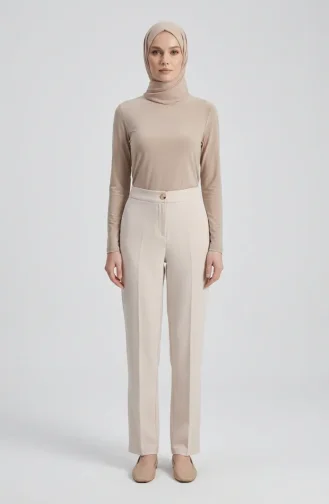 Rechte Broek 1155-04 Crème 1155-04