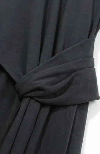 Oysho Kumaş Düğüm Detaylı ikili Takım 5111-01 Siyah