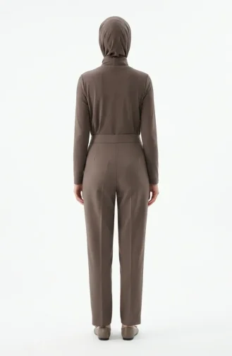 Straight Leg Trousers 1155-03 Mink 1155-03