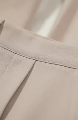 Düz Paça Pantolon 1155-05 Bej