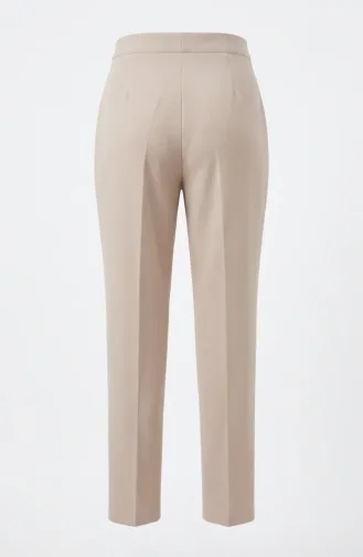 Düz Paça Pantolon 1155-05 Bej