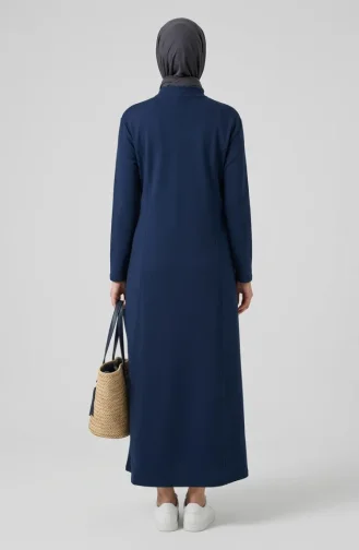 Robe Sport Grande Taille à Fermeture éclair 12024-01 Indigo 12024-01