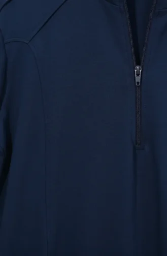 Robe Sport Grande Taille à Fermeture éclair 12024-01 Indigo 12024-01