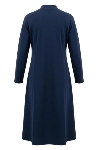 Robe Sport Grande Taille à Fermeture éclair 12024-01 Indigo 12024-01