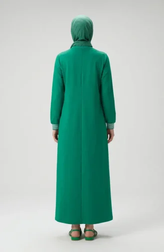Sportkleid Mit Kängurutasche 71188-03 Grün 71188-03