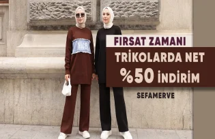 Trikolarda Net %50 İNDİRİM