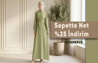 Sepette Net %25 İndirim