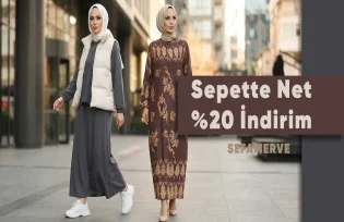 Sepette Net %20 İndirim