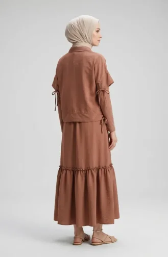 Ensemble De Deux Pièces Aerobin En Tissu à Nouer 0258-01 0258-01