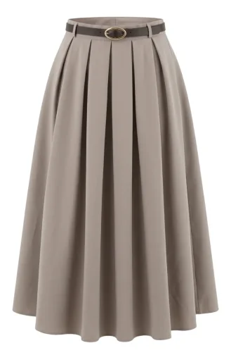 Jupe évasée Ceinturée 71489-02 Pierre 71489-02