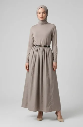 Jupe évasée Ceinturée 71470-01 Pierre 71470-01