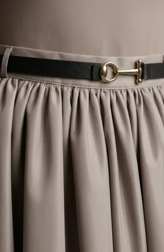 Jupe évasée Ceinturée 71470-01 Pierre 71470-01