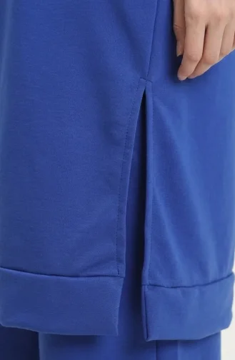 Zweiteiliger Anzug Aus Zwei Garnen Tunika Und Hose 0549-03 Saks 0549-03