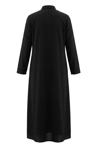 Şile Bezi Ferace 6696-01 Siyah