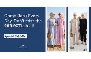 Come Back Every Day! Don’t miss the 299.90 TL deal
