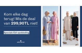 Kom elke dag terug! Mis de deal van 299,90 TL niet