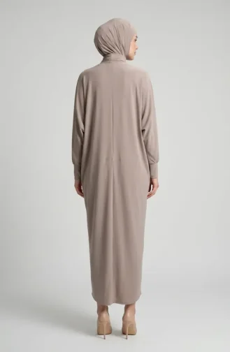 Robe Ample à Manches Chauve-souris 2000-30 Beige Clair 2000-30