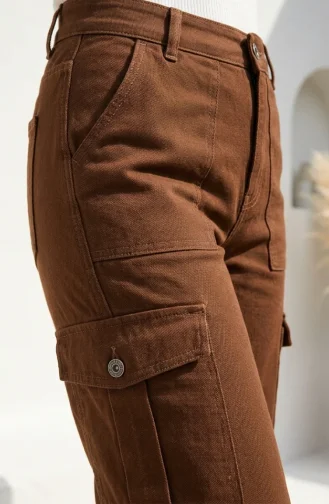 Cargotaschenjeans 3030-03 Braun 3030-03