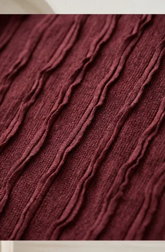 Tunika Mit Rüschendetails 0553-05 Rosa 0553-05