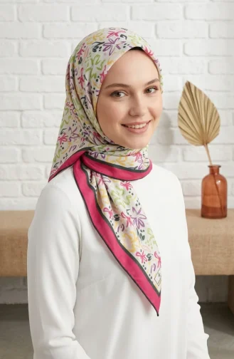 Digital Rayon Scarf 70361-04 Fuchsia 70361-04