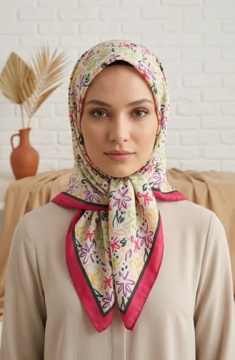 Digital Rayon Scarf 70361-04 Fuchsia 70361-04