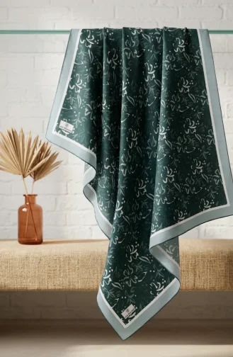 Digital Rayon Scarf 70361-05 Dark Green 70361-05