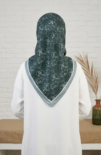 Digital Rayon Scarf 70361-05 Dark Green 70361-05