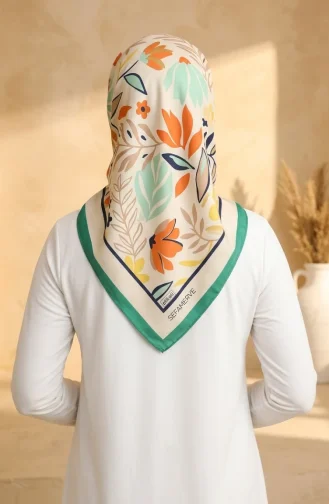 Digital Rayon Scarf 70361-08 Emerald Green 70361-08