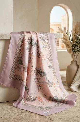 Digitale Rayon Sjaal 70363-01 Poederroze 70363-01