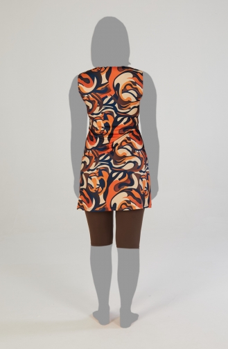 Badeanzug Mit Leggings 26715E-01 Braun 26715E-01