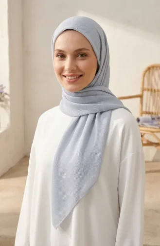 Pilise Eşarp 70345-17 Gri