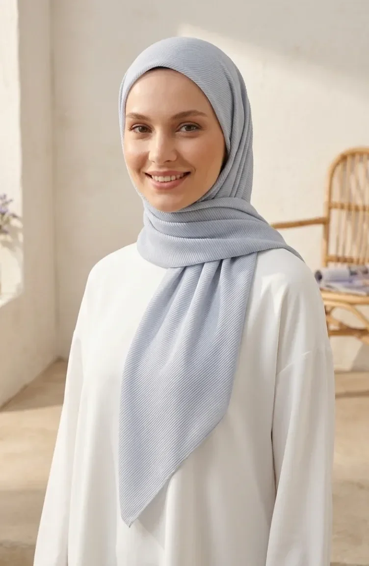 Pilise Eşarp 70345-17 Gri