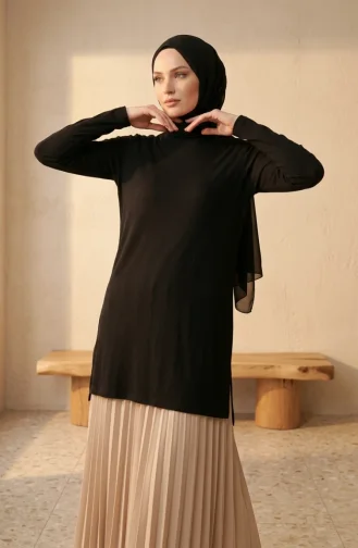 بدلة جسم بأكمام طويلة وياقة عالية 5052-02 كاكي 5052-02
