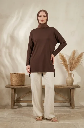 بلوزة بفتحة 5051-03 بني 5051-03
