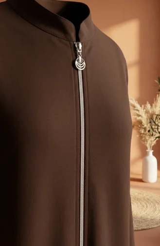 عباية رياضية بخيطين 5027-09 بني 5027-09